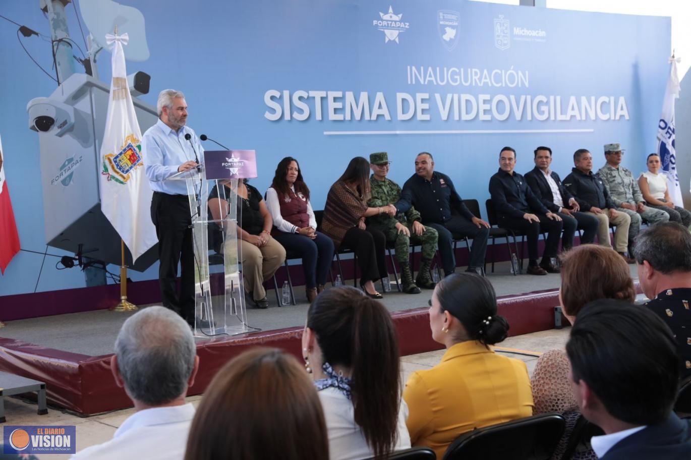 Bedolla pone en marcha sistema de videovigilancia vecinal en Jacona y Zamora