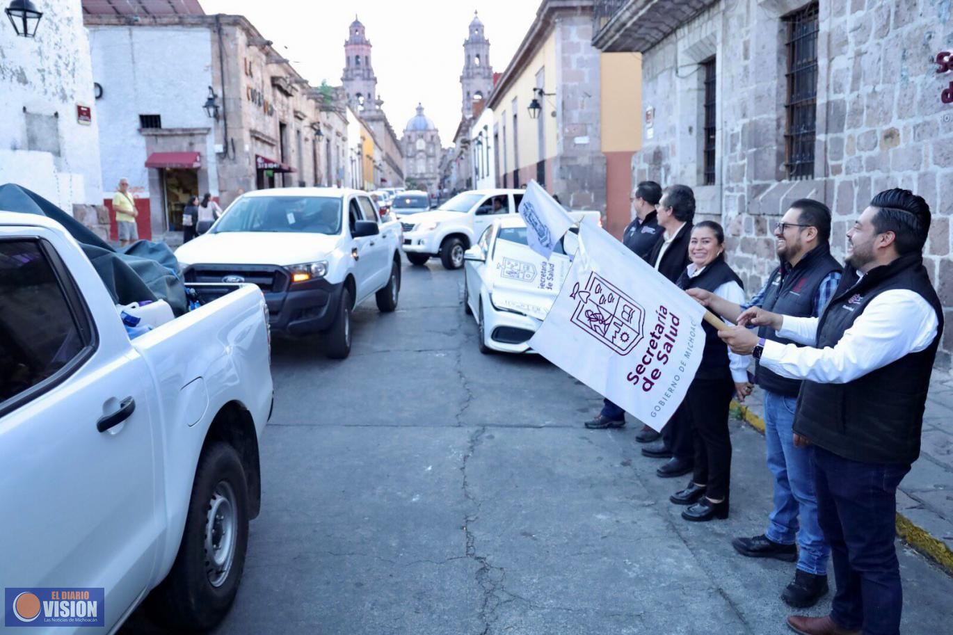 Michoacán envía más brigadas sanitarias a Guerrero