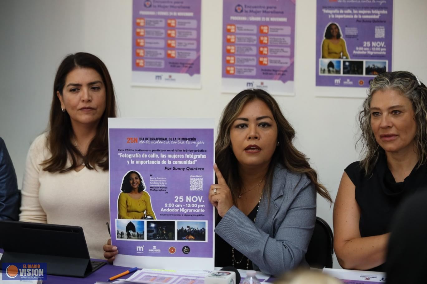 Ayuntamiento prepara agenda de activismo social con “Encuentro para la Mujer Moreliana”