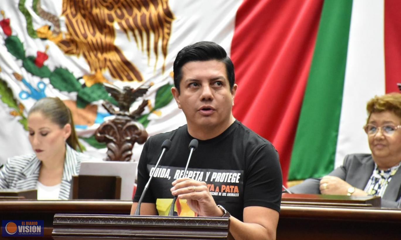 Propone Oscar Escobar contemplar la protección y bienestar animal en la Constitución