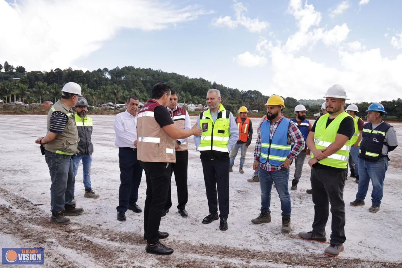 Nuevo hospital del IMSS de Uruapan aumentará capacidad de afiliación: Bedolla