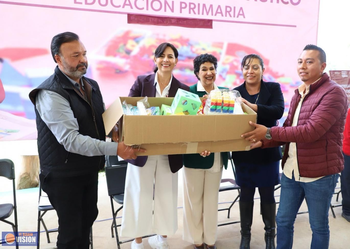 Material educativo para más de 60 mil alumnos: SEE