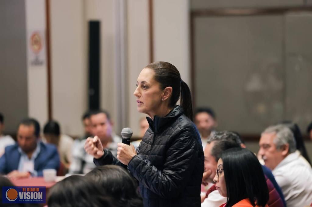 Raúl Morón, presente en cónclave por la unidad de Morena en torno a Claudia Sheinbaum