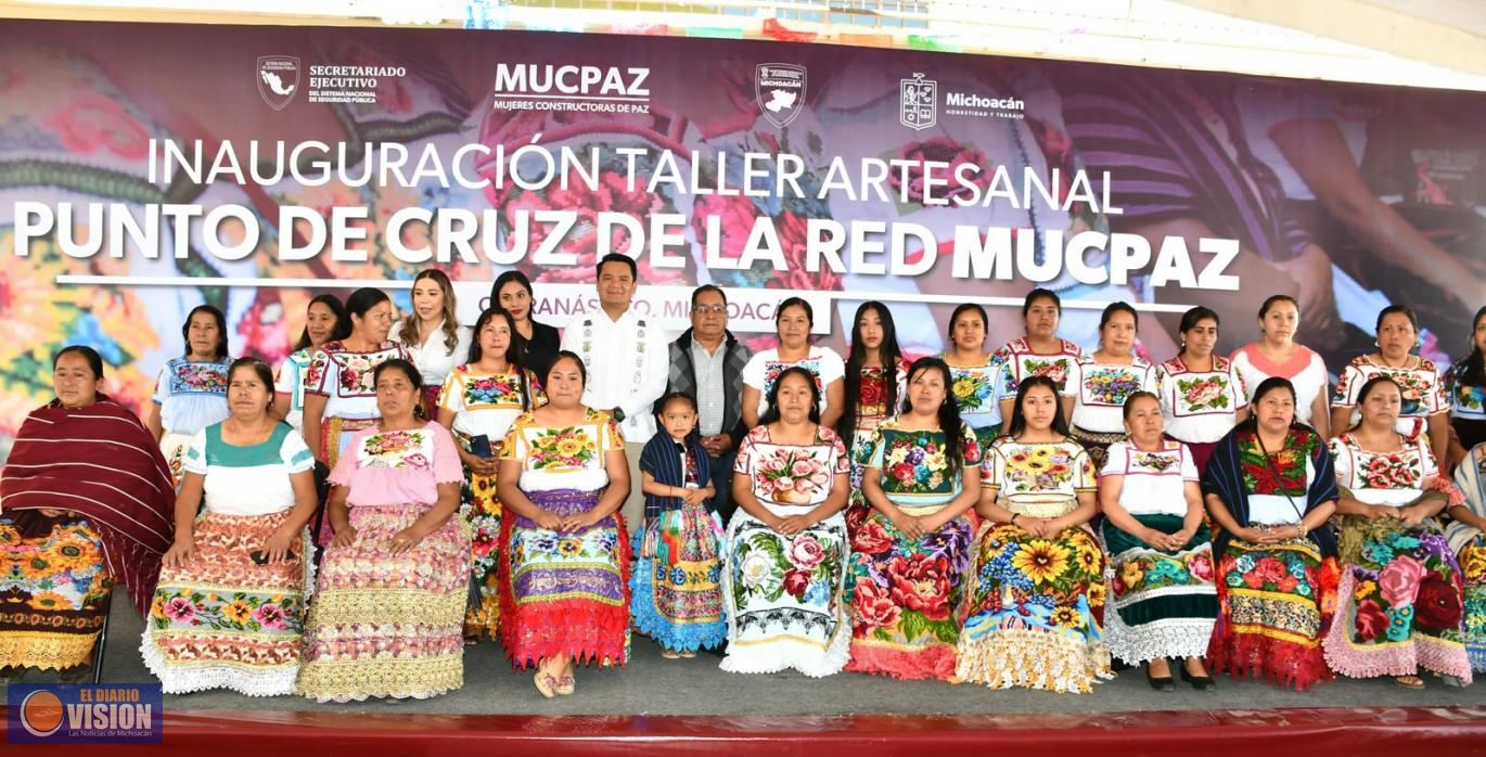 Michoacán es modelo nacional con proyecto de mujeres constructoras de paz