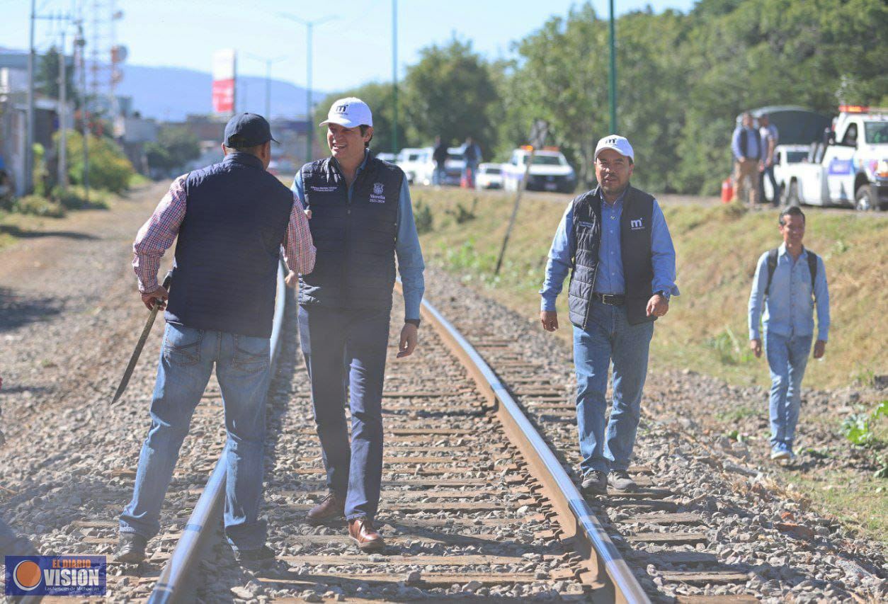 Supervisa Alfonso Martínez jornada de limpieza en Río Grande de Morelia