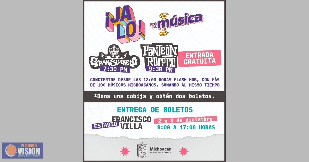 Próximo sábado inicia canje de pulseras para Festival Jalo por la Música