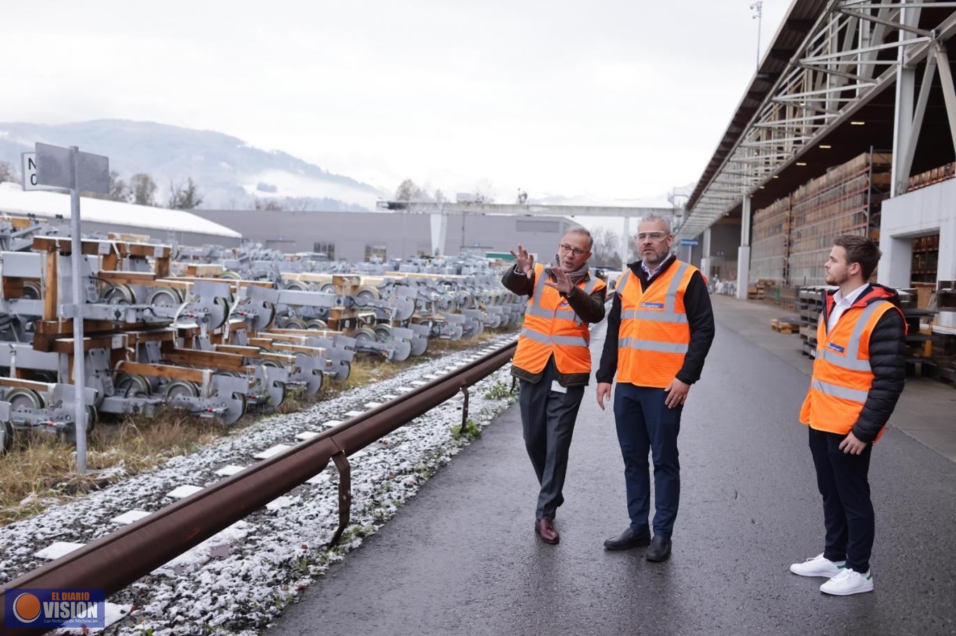 Bedolla logra acercamiento y consolida confianza con empresas europeas