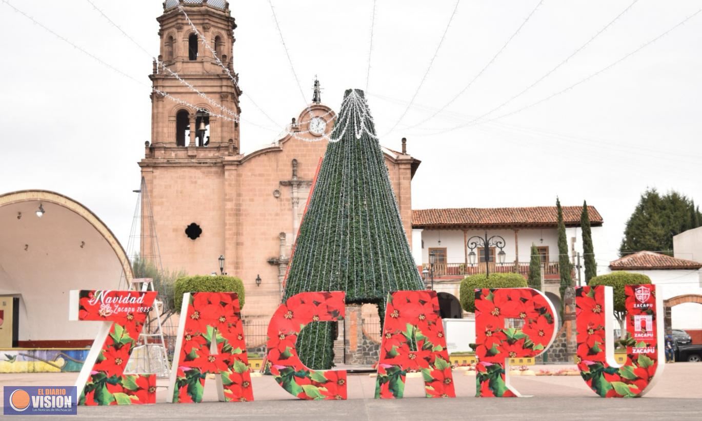 Preparan mega fiesta, para iniciar con la navidad en Zacapu