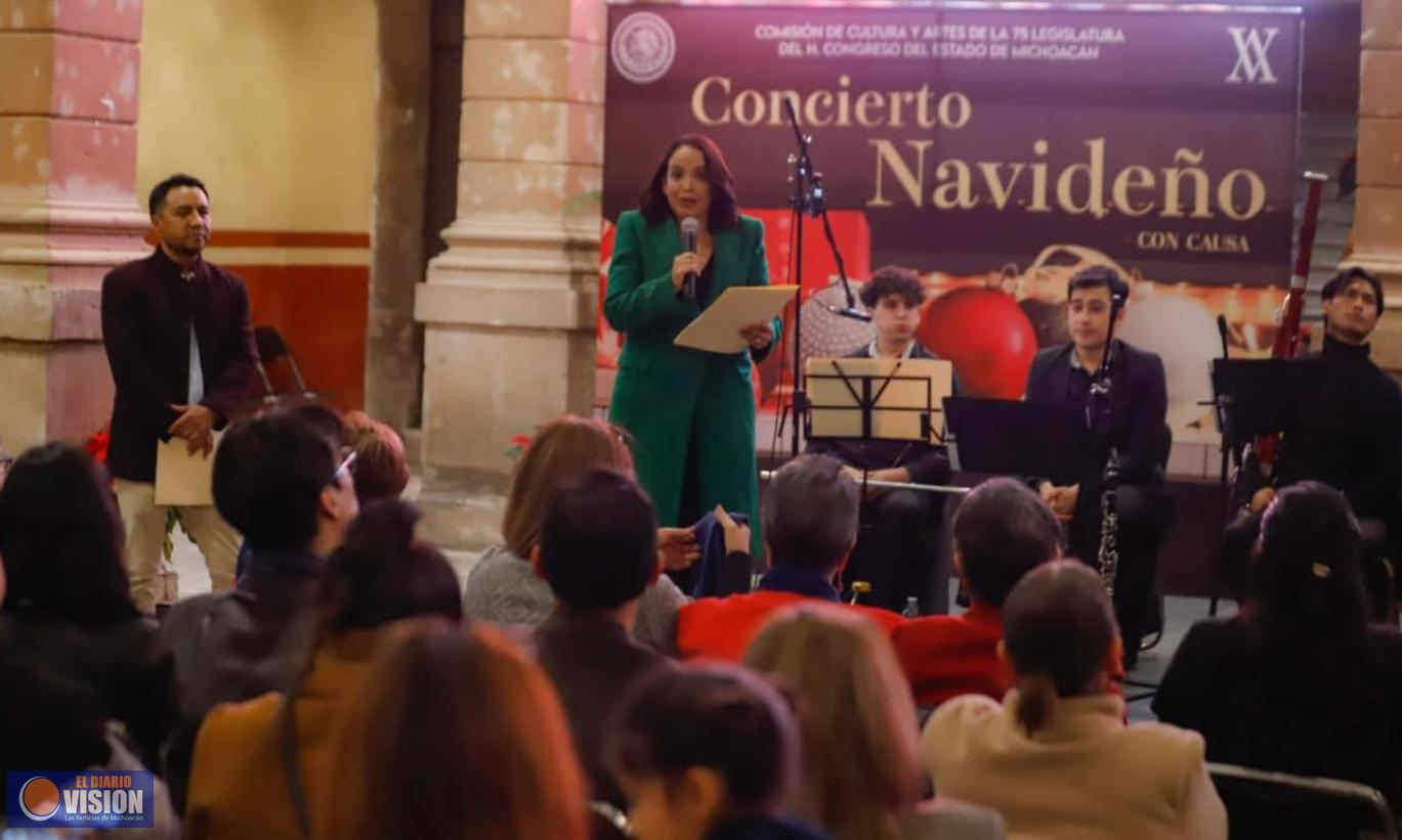 Ofrece 75 Legislatura concierto navideño con causa a favor de adultos mayores