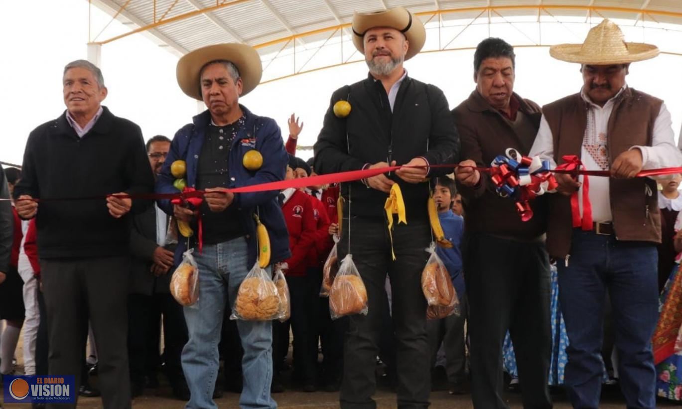 ¡Compromiso cumplido! con la Primaria Amado Nervo de Tirindaro: Balbanera 