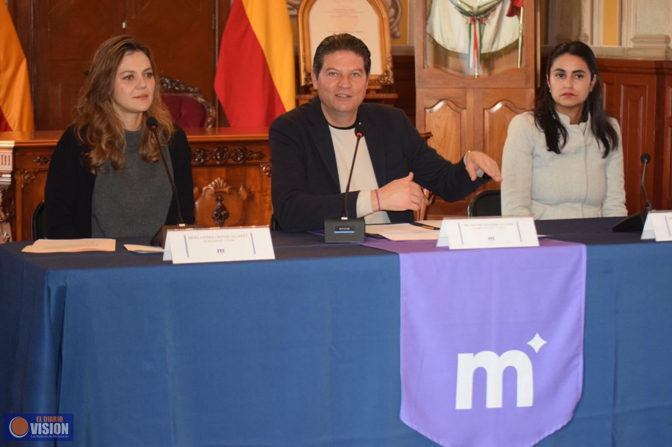 Morelia será la capital de la cultura de México: Alfonso Martínez