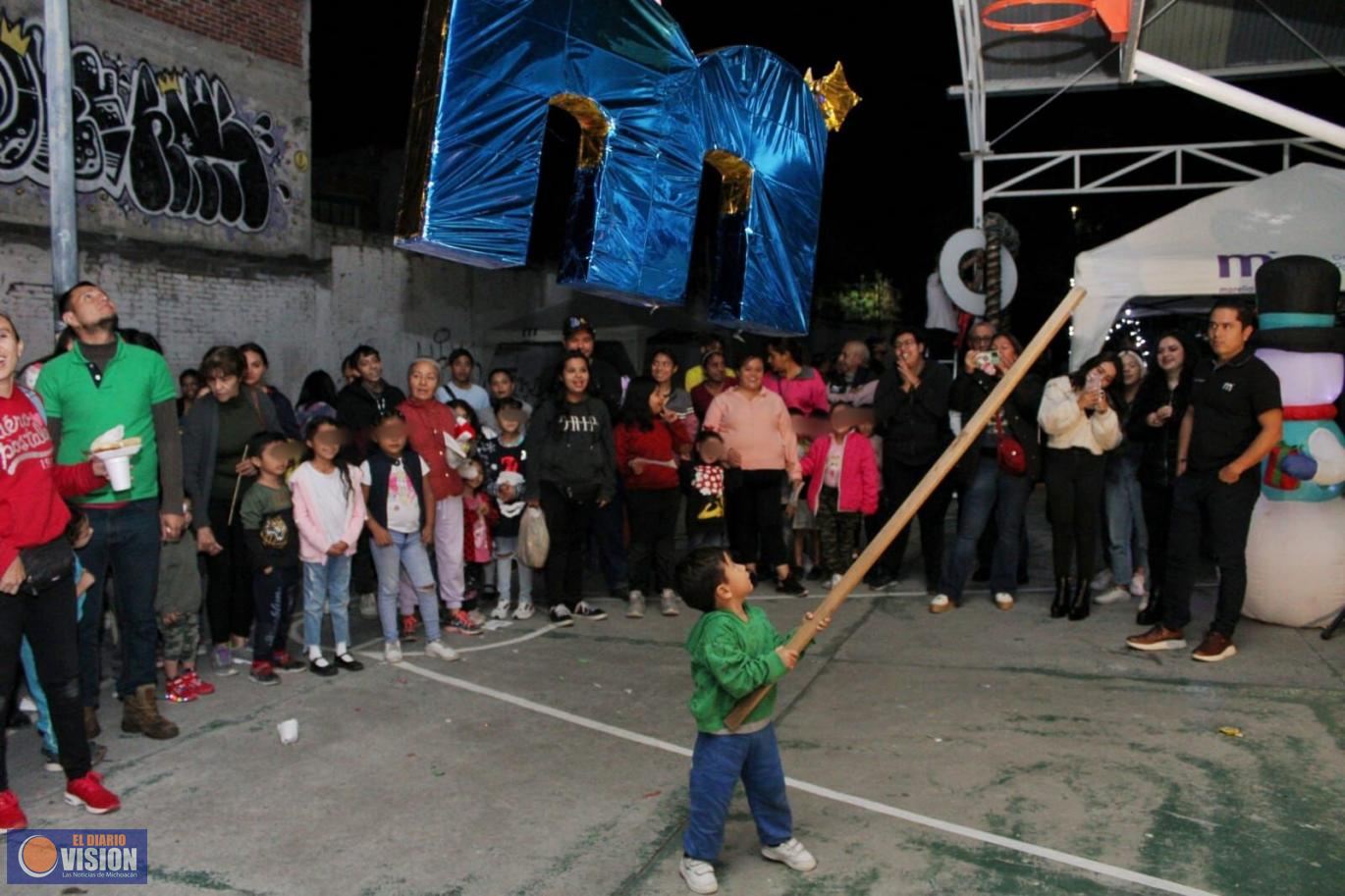 Gobierno de Morelia lleva posadas al Punhuato, Obrera y Vasco de Quiroga