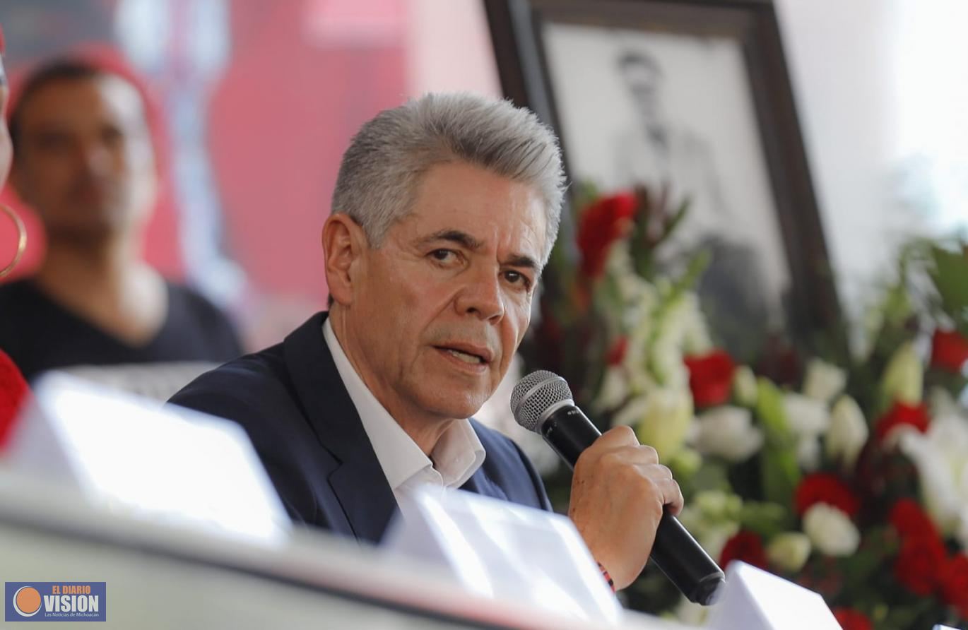 En el PRI anteponemos siempre el interés de México y Michoacán: Hernández Peña