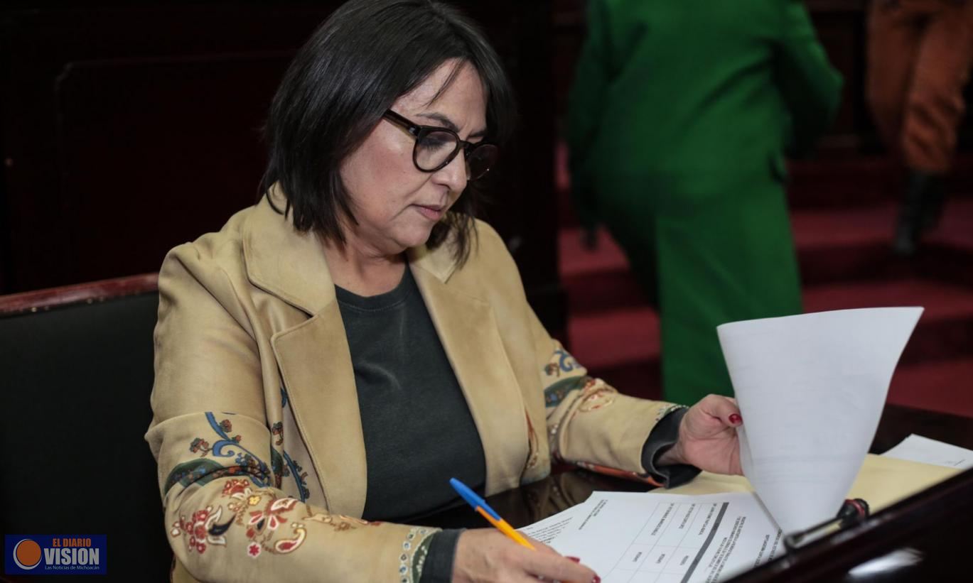 Michoacán, nuestra prioridad en aprobación de presupuesto para 2024: Lariza Pérez