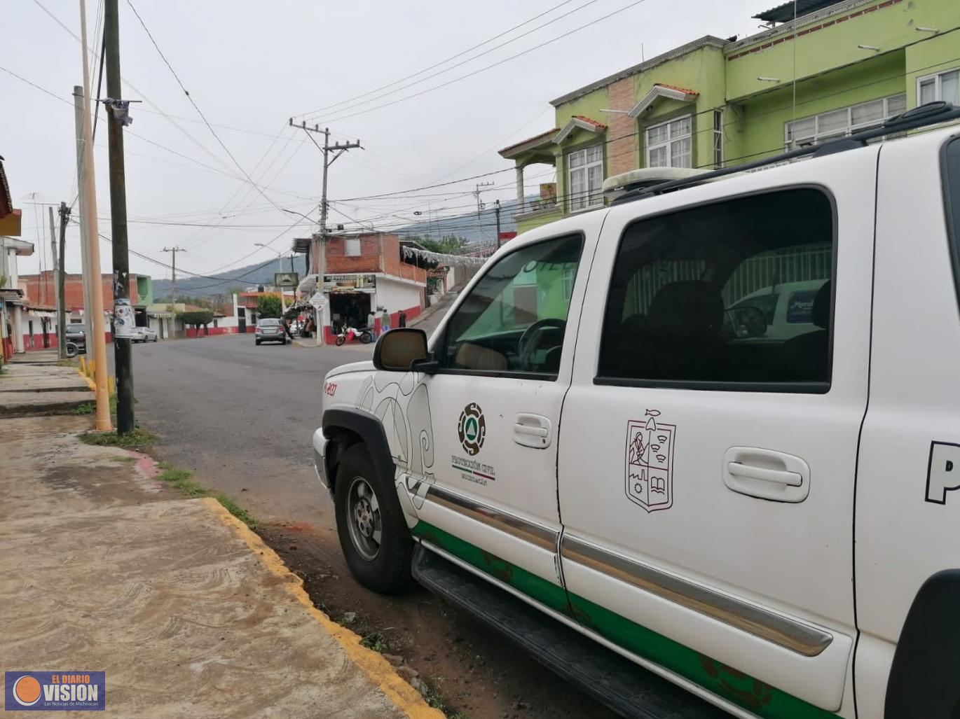 Saldo blanco durante fiestas de Año Nuevo en Michoacán, reporta PC