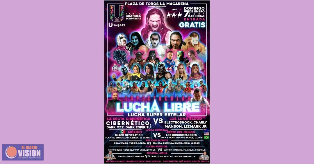 Lucha Libre Gratuita en la Macarena 