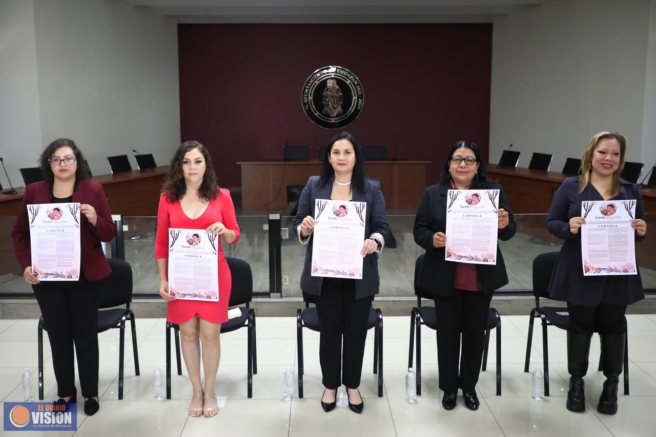 Presenta Uruapan la convocatoria de la Presea Uarhiti Janguarhiti 2024