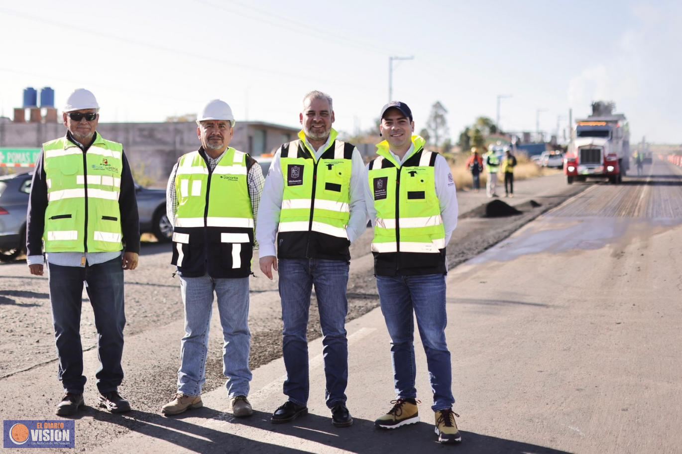 Inicia construcción de autopista Maravatío-Zitácuaro; obra que fortalece al Oriente: Bedolla