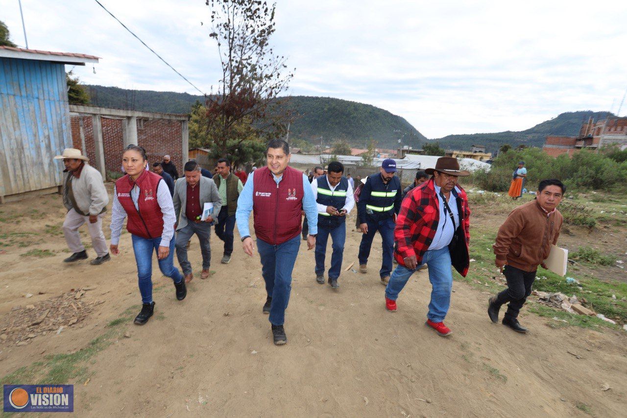 Gobierno de Nacho Campos logra inversión histórica para Capacuaro