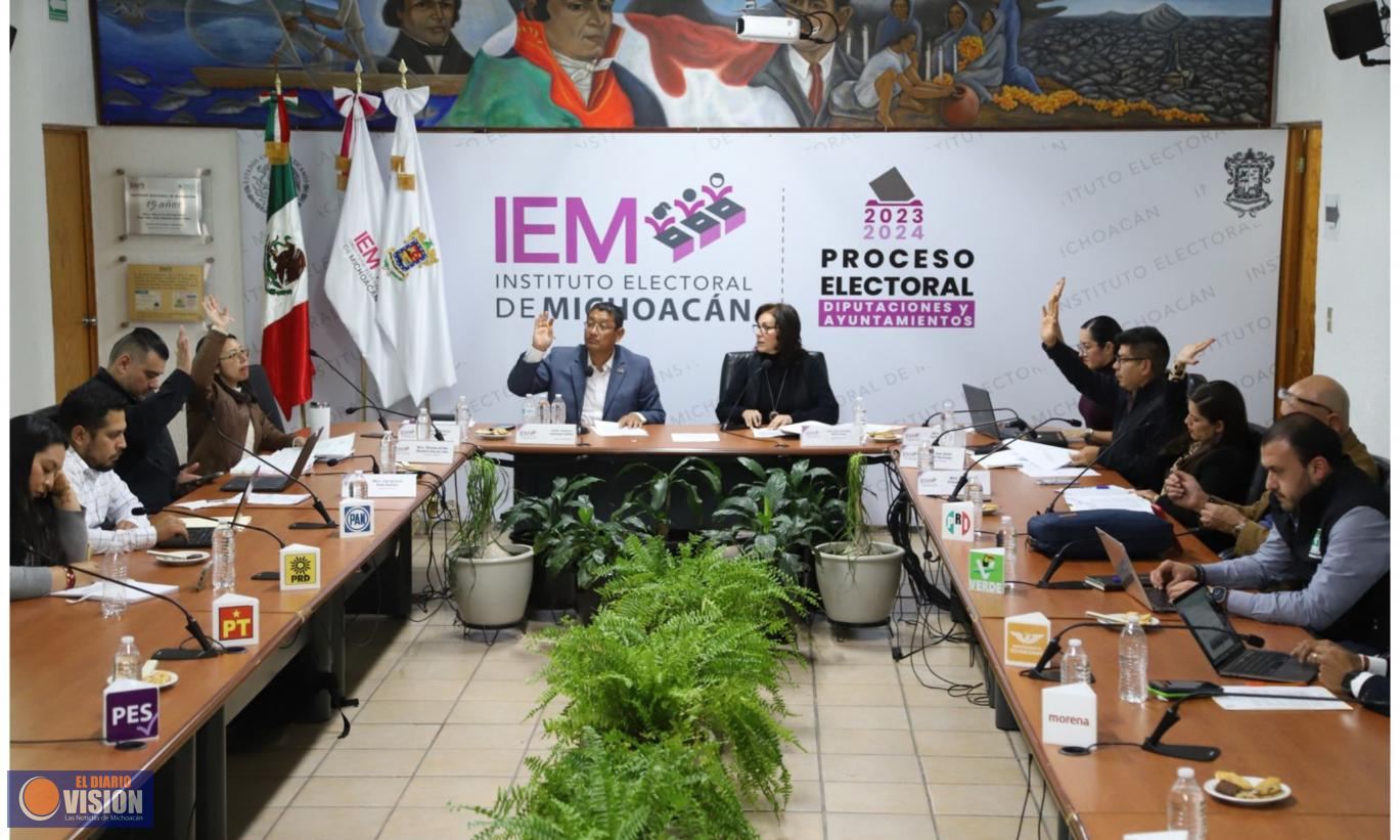 Aprueba IEM financiamiento privado para partidos políticos en 2024