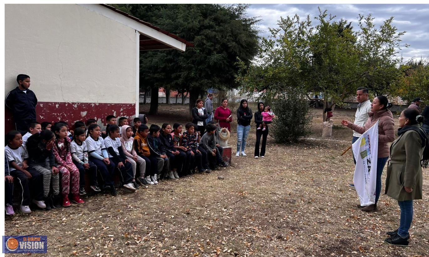 Arranca construcción de aula en primaria Benito Juárez García de Franco Reyes