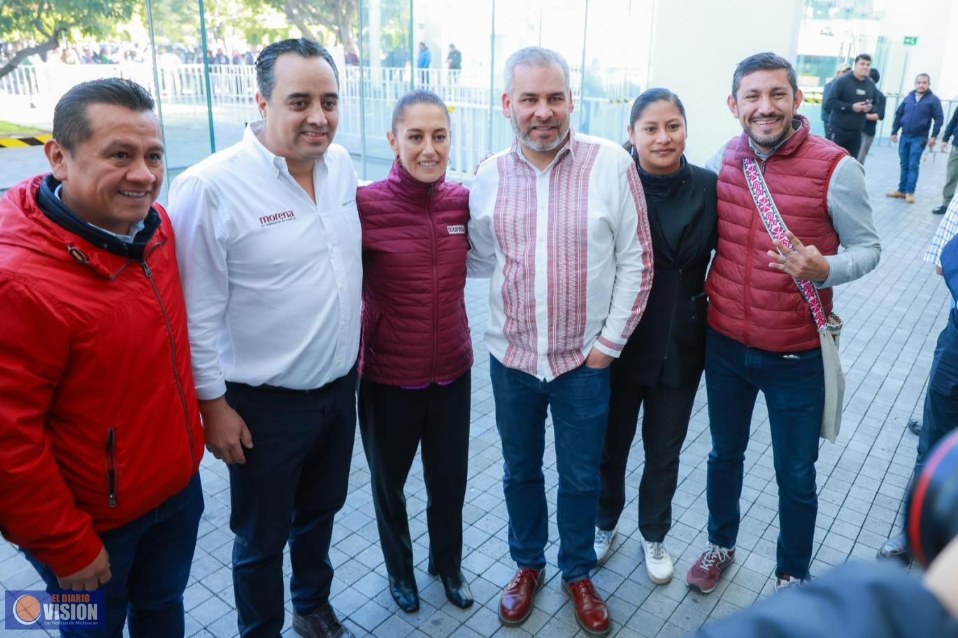 En unidad, construiremos segundo piso de la 4T con Claudia Sheinbaum: Torres Piña