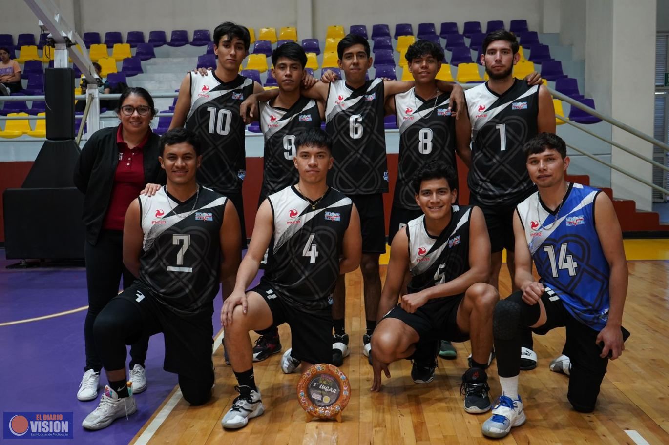 Bravos Uruapan y Uvaq Morelia, campeones del Festival Estatal de Voleibol Sub-23