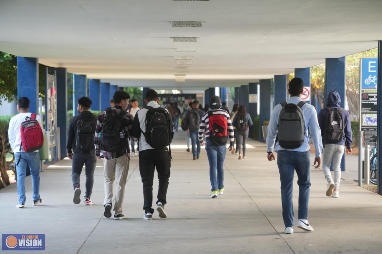 Este martes 6 de febrero inician actividades escolares en la UMSNH