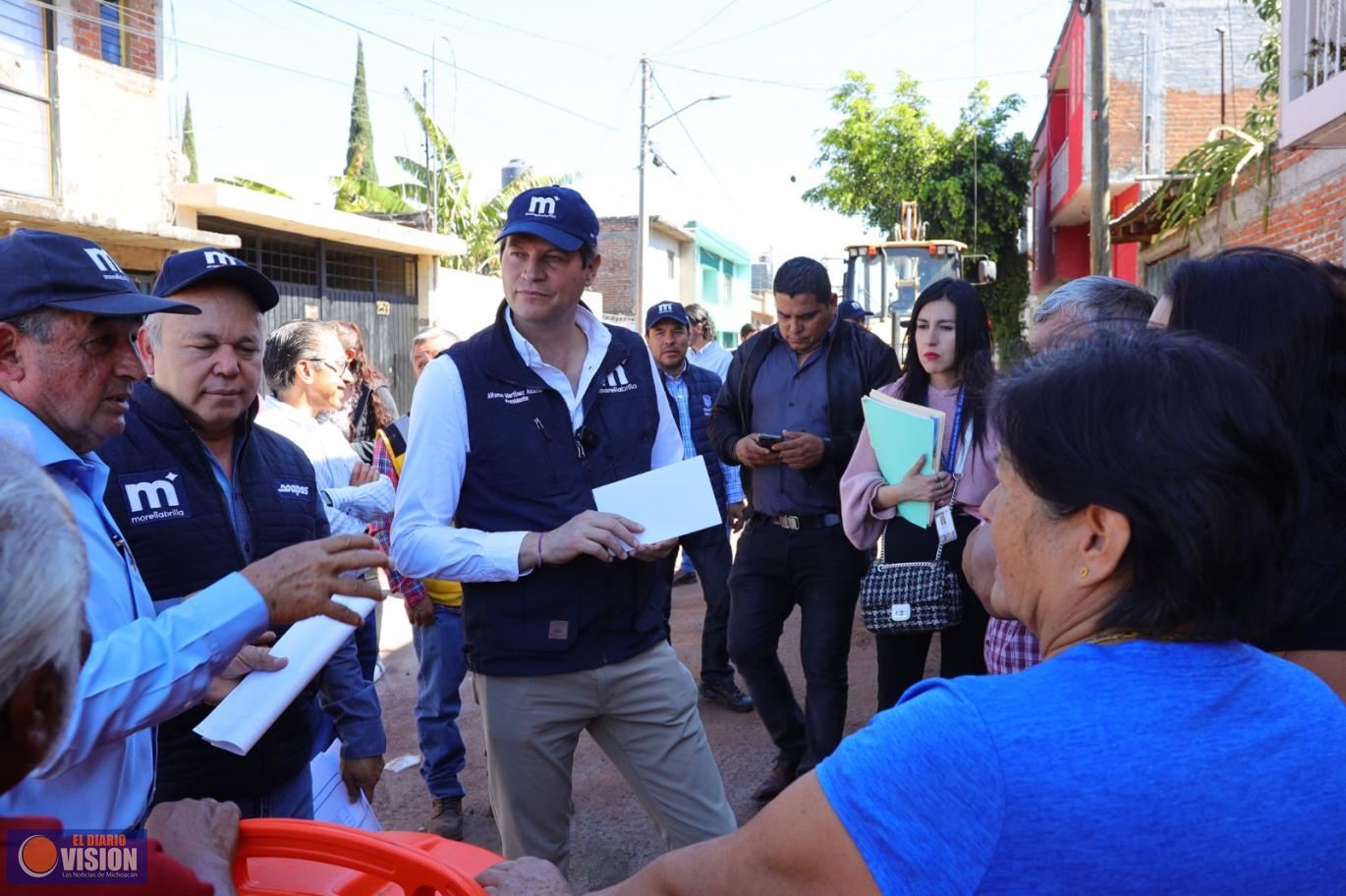 Alfonso Martínez arranca la construcción del Acuaférico de Morelia