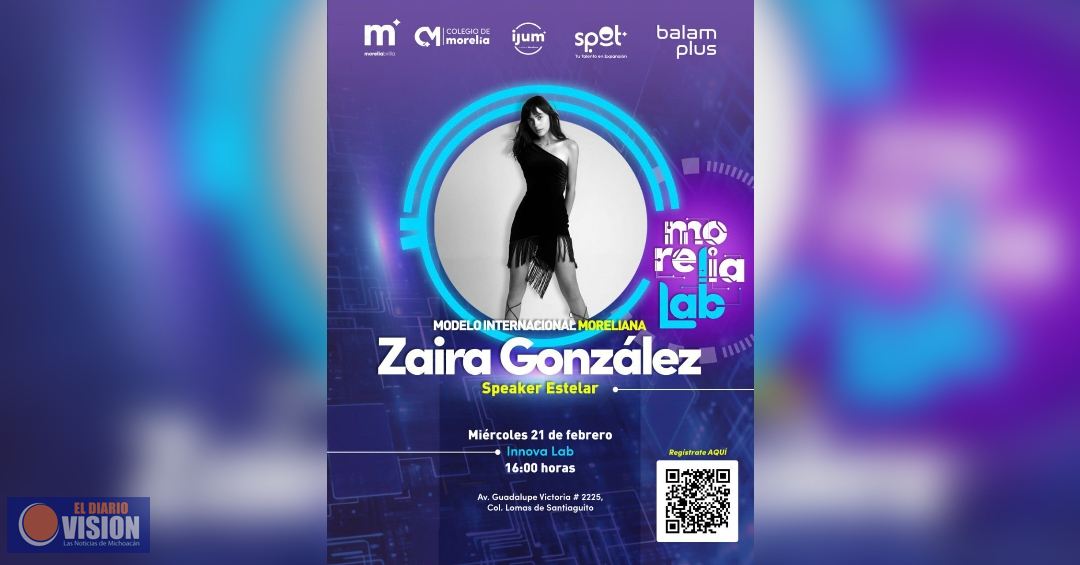 Talento moreliano y de talla internacional, presente en Morelia Lab