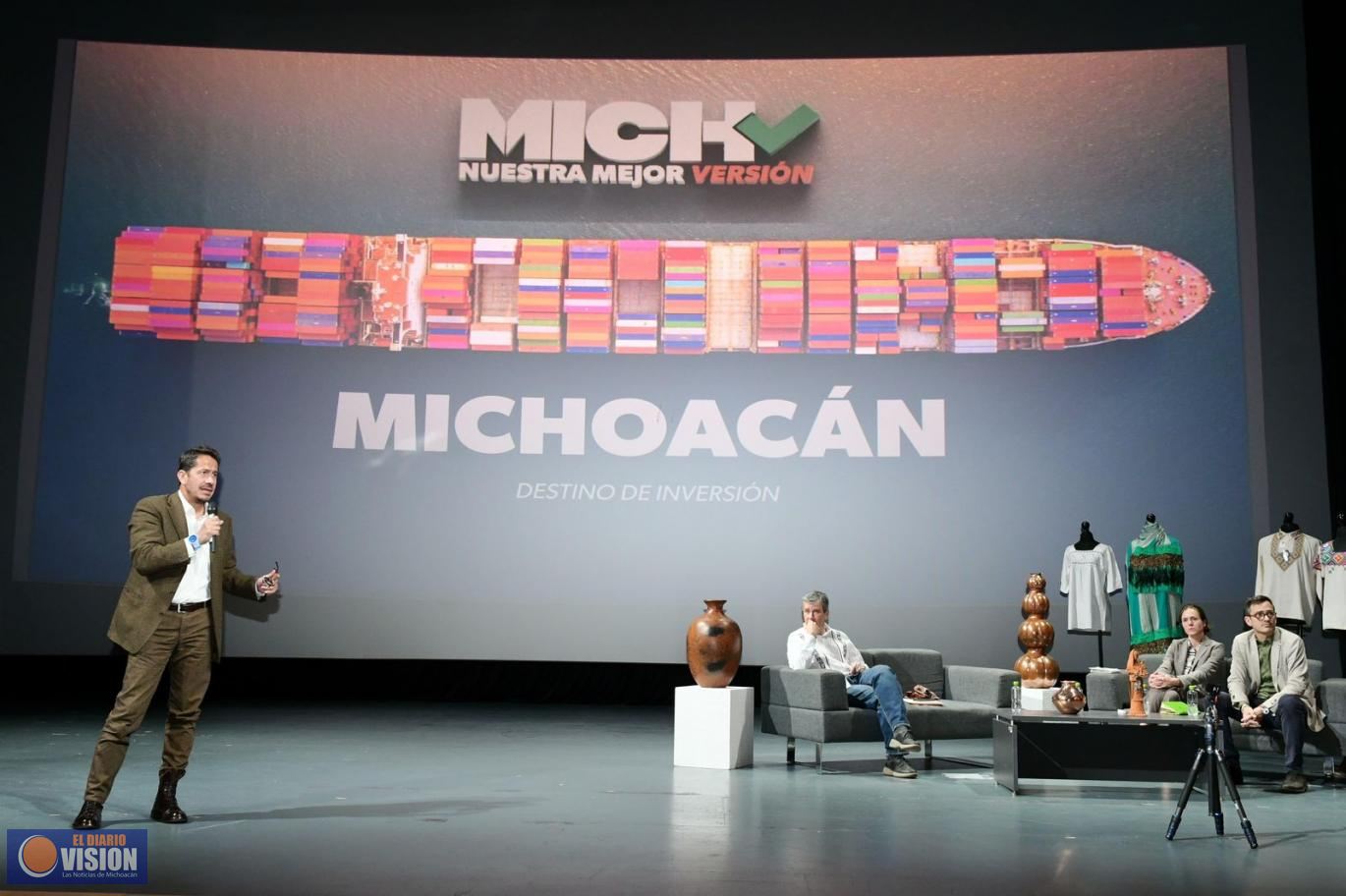 Michoacán, con potencial para ser punto logístico de México: Sedeco