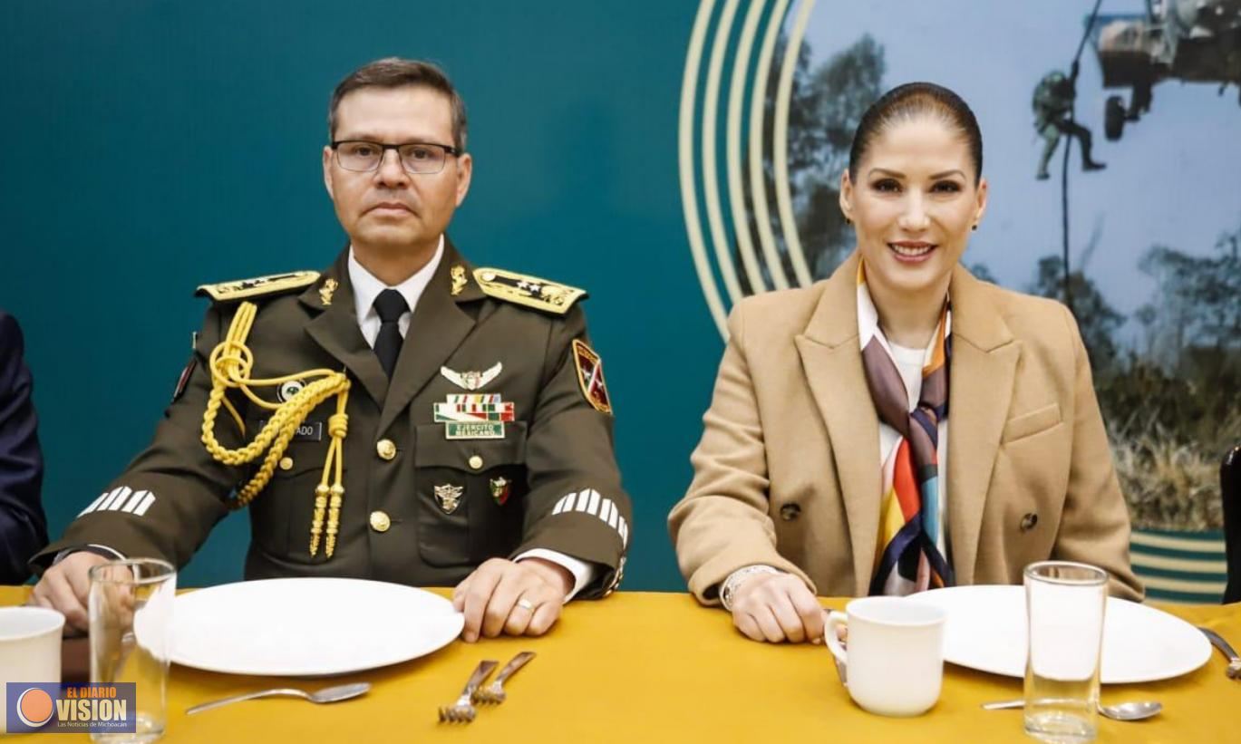 Labor del Ejército, trascendental para el bien de México: Ivonne Pantoja