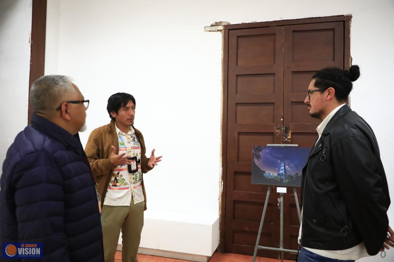 Inauguran la exposición fotográfica “Joven y anciano Paricutín”