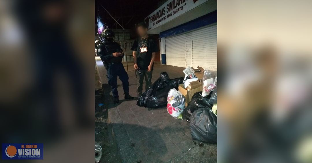 Siguen las sanciones por tirar basura en la vía pública 