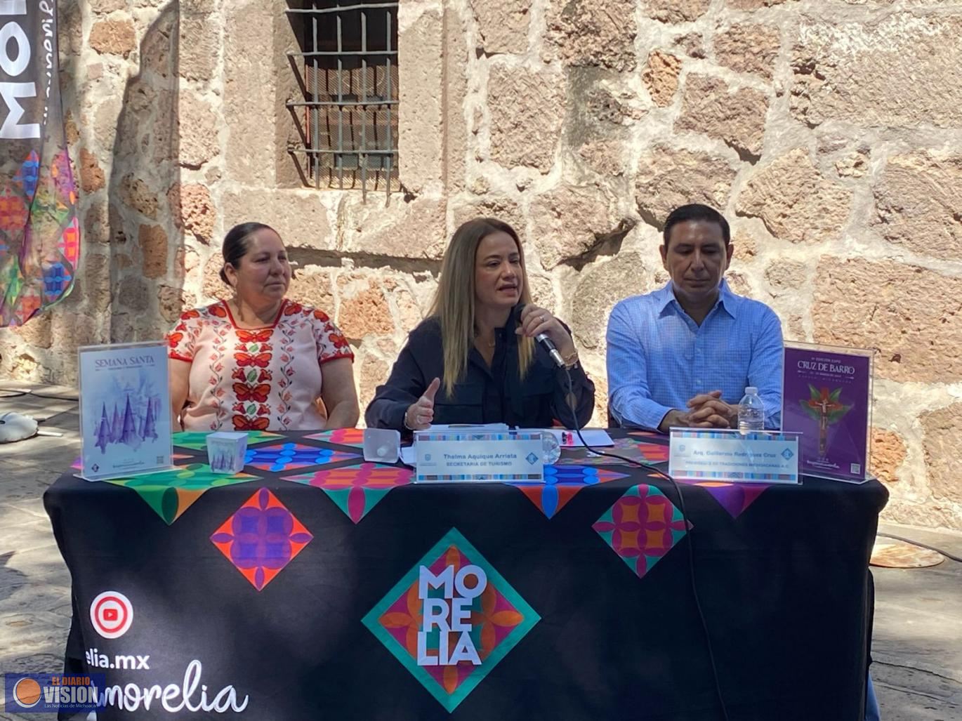 Anuncian actividades de Semana Santa en Morelia