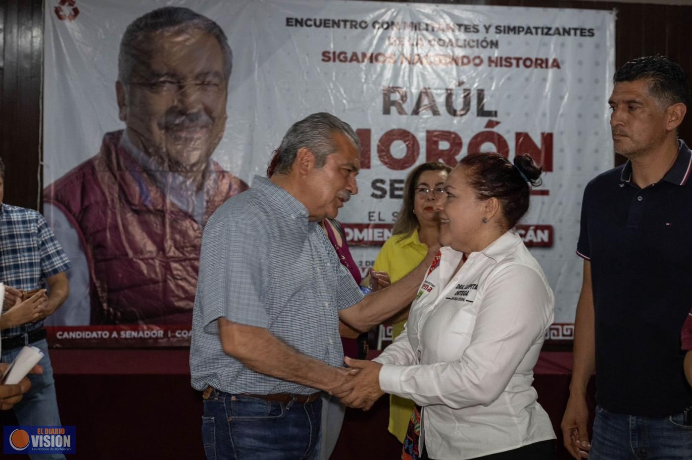 Sahuayo, listo para abrir sus puertas a la justicia social y al progreso, apunta Morón