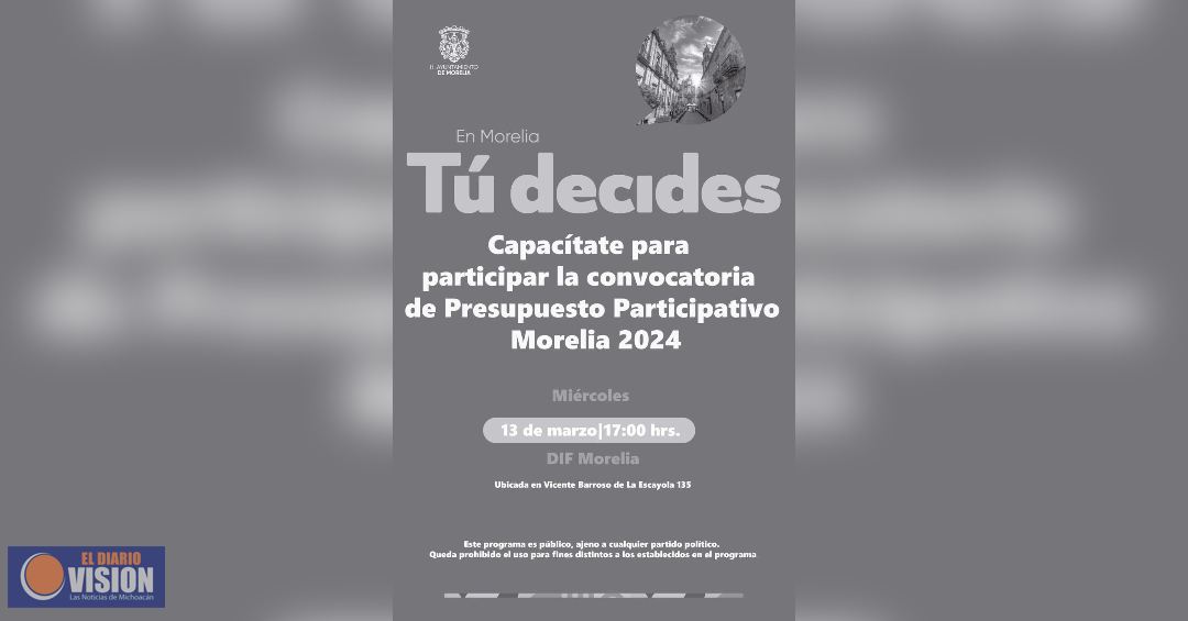 IMPLAN invita a la última semana de capacitación para proyecto ciudadano