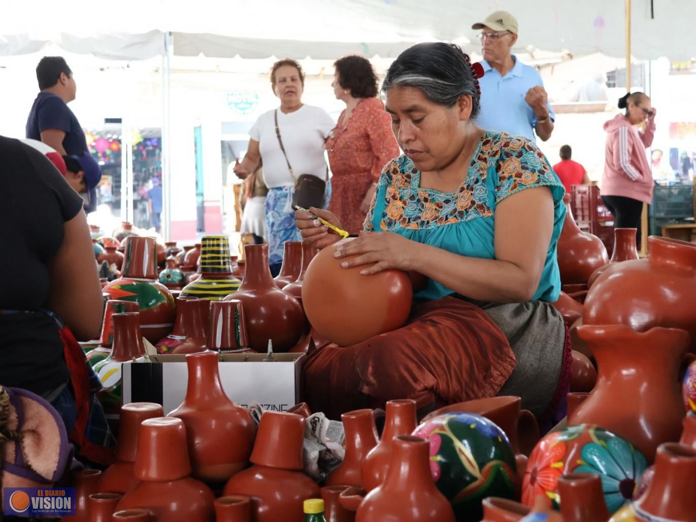 Más de mil 500 artesanos participarán en el Tianguis de Domingo de Ramos en Uruapan