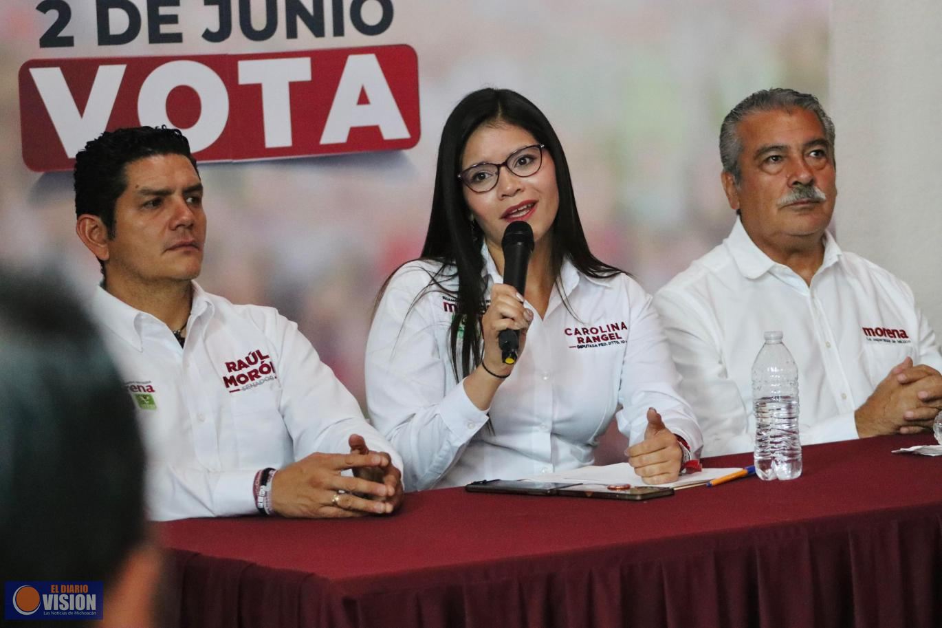 Triunfo de Sheinbaum, en el debate fortalece a Morena: Carolina Rangel