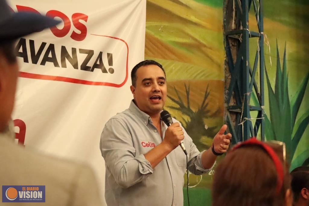 En Michoacán, Morena es imparable, vamos a ganar y a continuar con la 4T: JP Celis