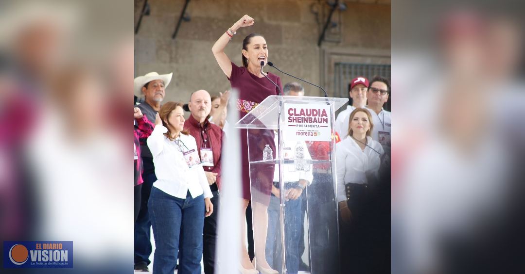 El compromiso es por el bienestar y transformación de México: Claudia Sheinbaum