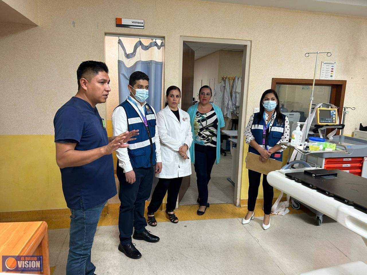 Realiza CEDH visita de supervisión al Centro Estatal de Atención Oncológica, dependiente de la SSM 