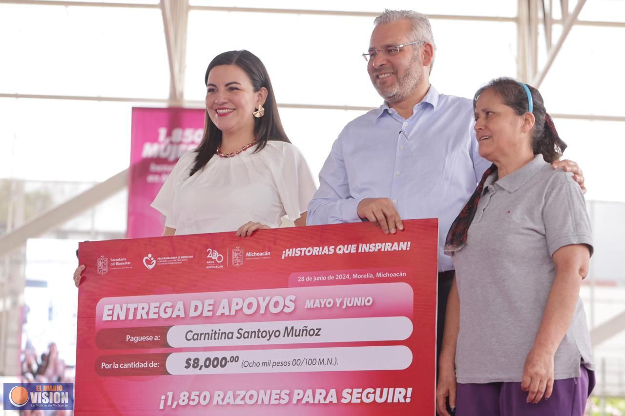 Garantizado apoyo a mujeres con cáncer; Bedolla promoverá iniciativa para que sea constitucional