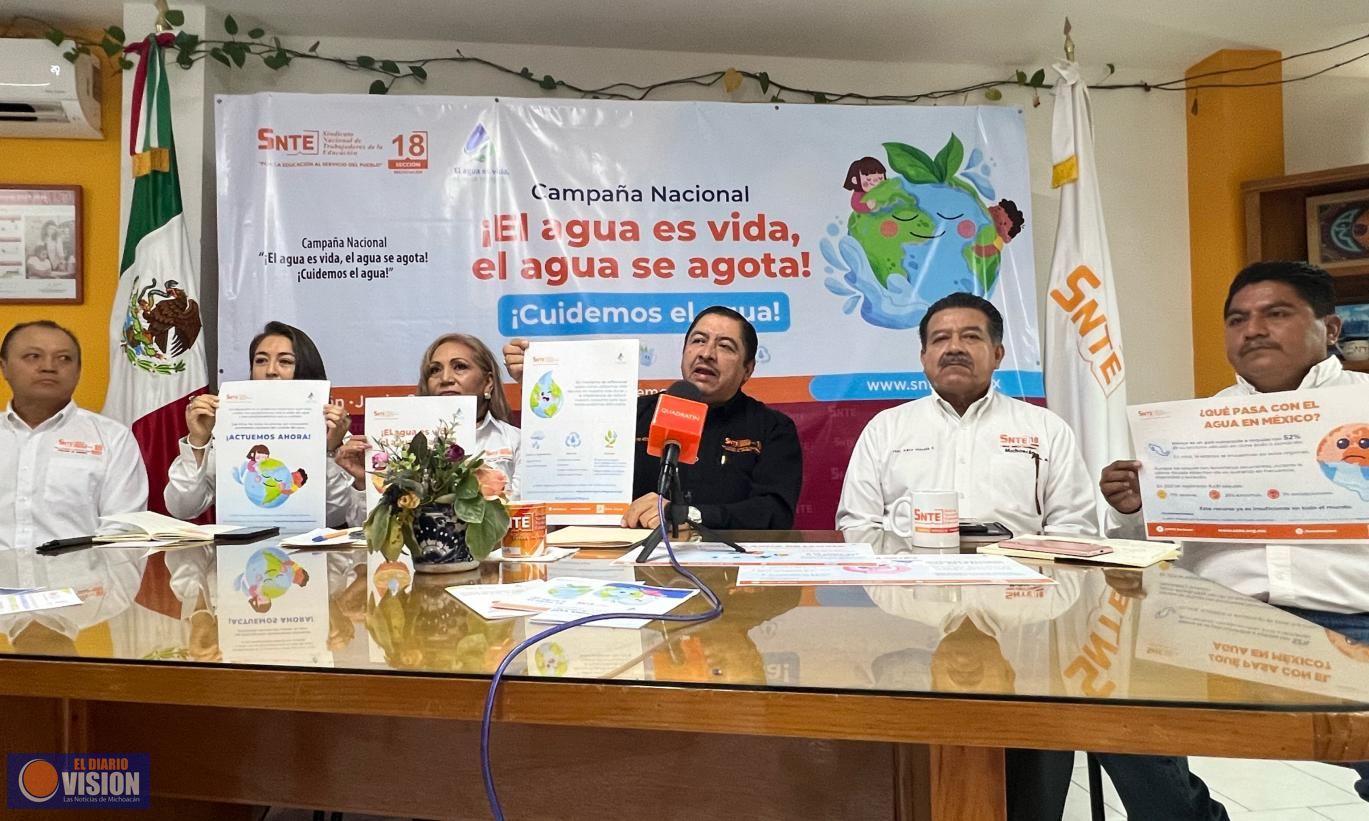 SNTE Michoacán lanza la campaña 