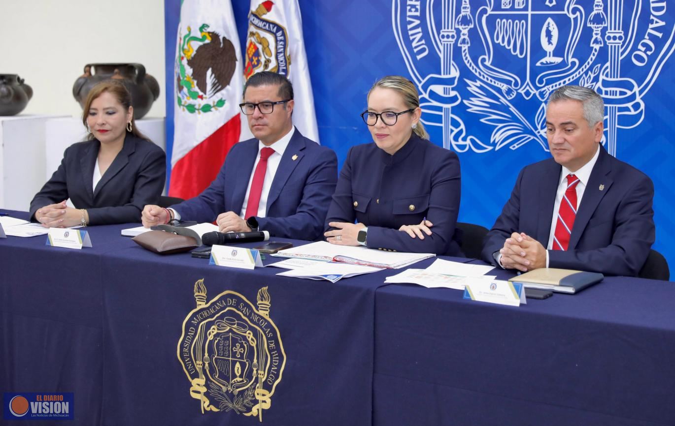 Tiende puentes académicos la UMSNH con Fiscalías de Querétaro y Aguascalientes