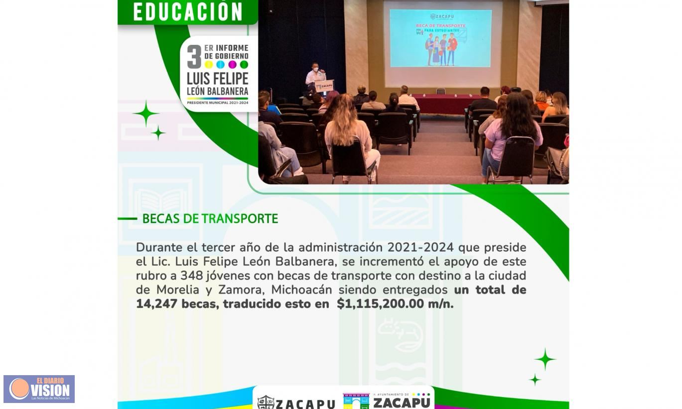 Más de 348 jóvenes beneficiados con en programa municipal de transporte escolar