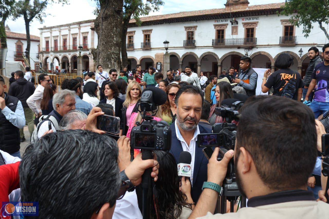 En Pátzcuaro tenemos las condiciones de seguridad para recibir al turismo: Julio Arreola