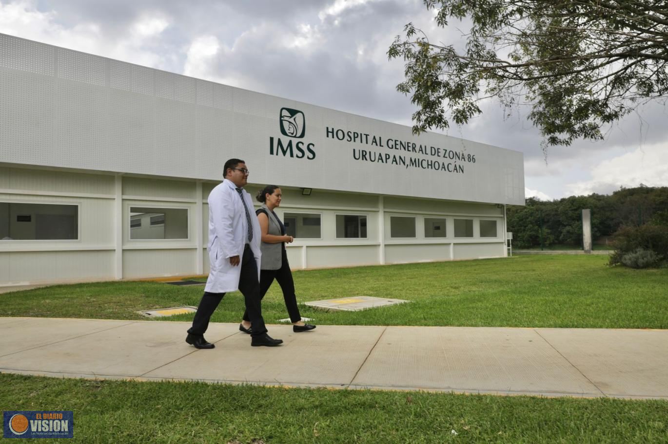 Nuevo hospital del IMSS en Uruapan mejora y amplía la cobertura médica: Bedolla