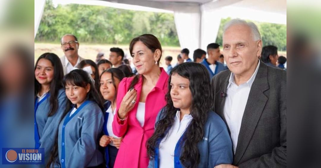 Cobaem, inicia ciclo escolar con entrega de predio al plantel Jesús del Monte