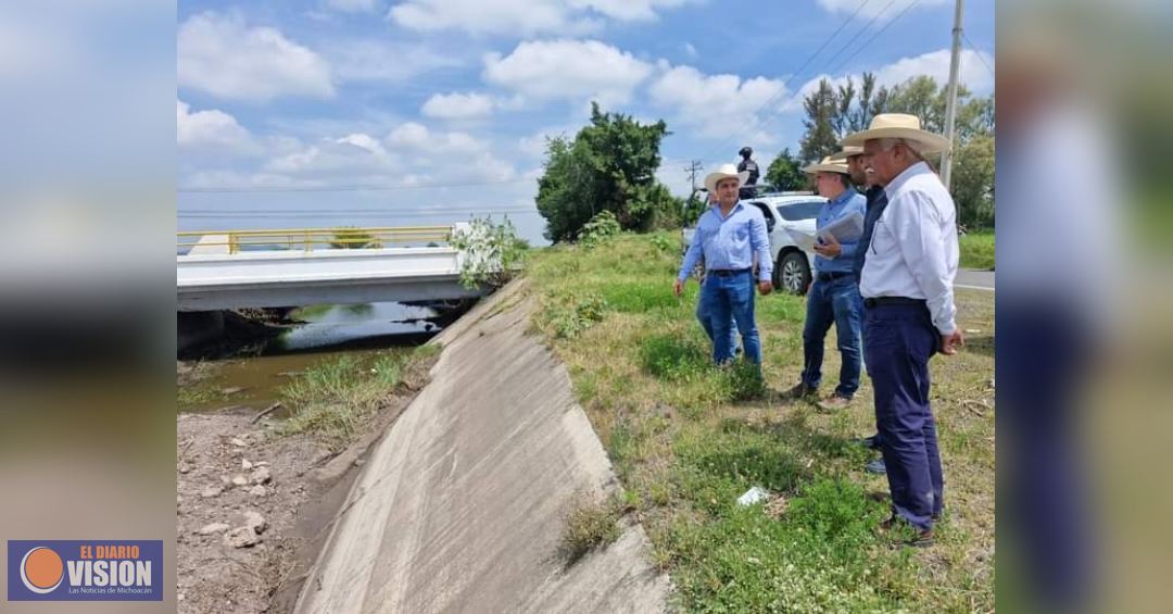 Sanean módulo de riego para evitar inundaciones en la Ciénega de Chapala